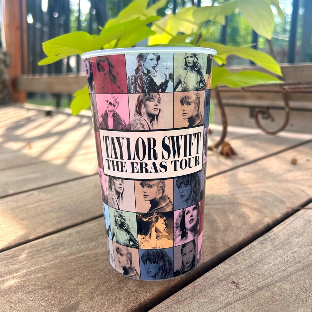 Taylor Swift Eras Tour Collectible Drinking Cup Dishwasher Safe Plastic USA Made